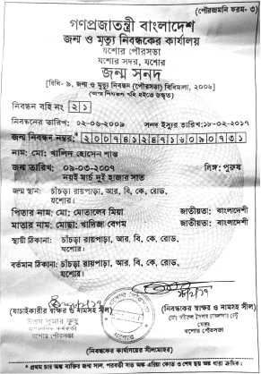 Image of মো: খালিদ হোসেন শান্ত